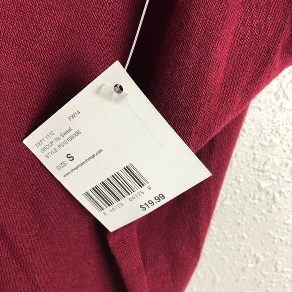 NWT JW Styles Marion Red Top Size S - Picture 4 of 7